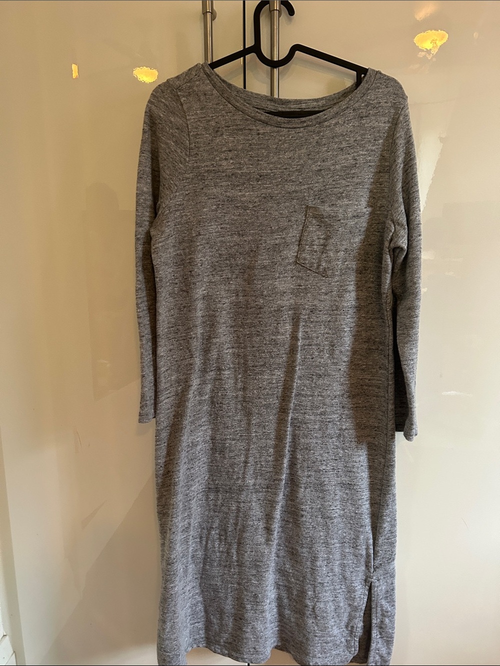 Women's old navy Grey Long Sleeve Knit Dress